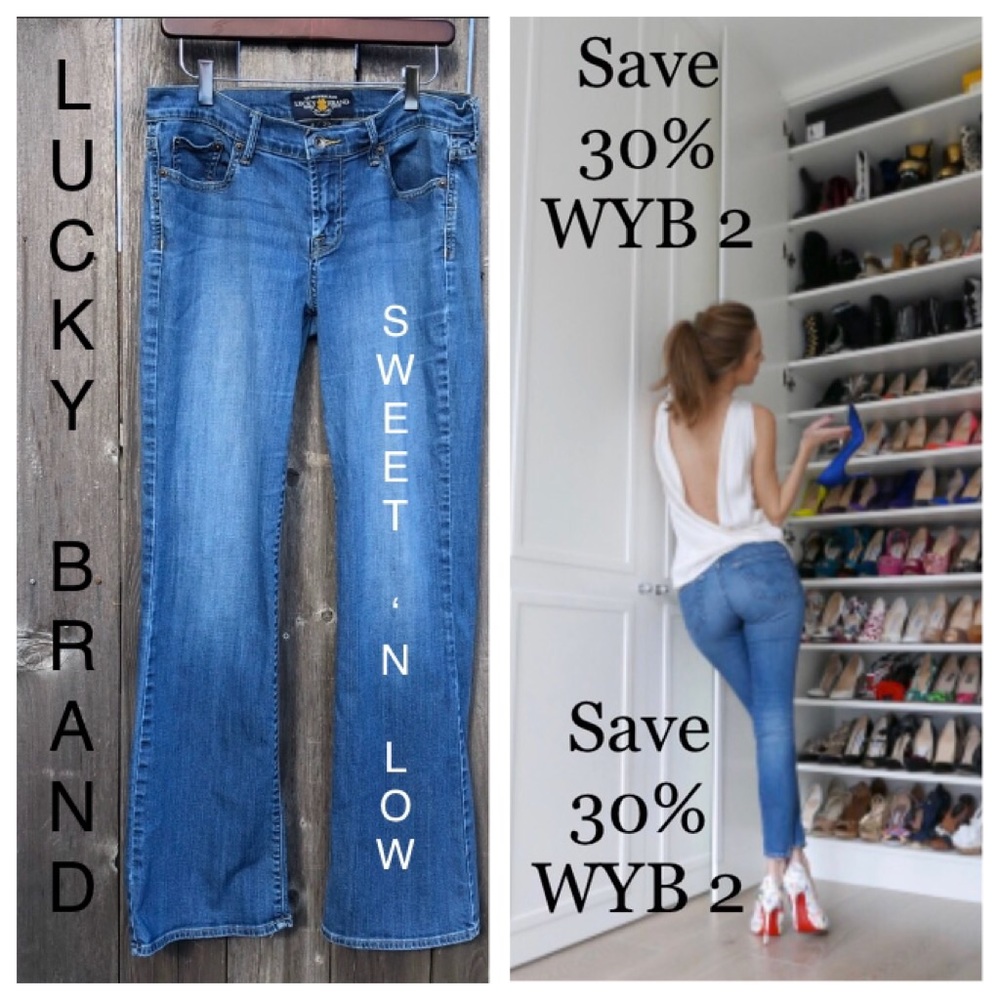 Lucky Brand Women Jeans Sweet n Low Size 8/29 x 31